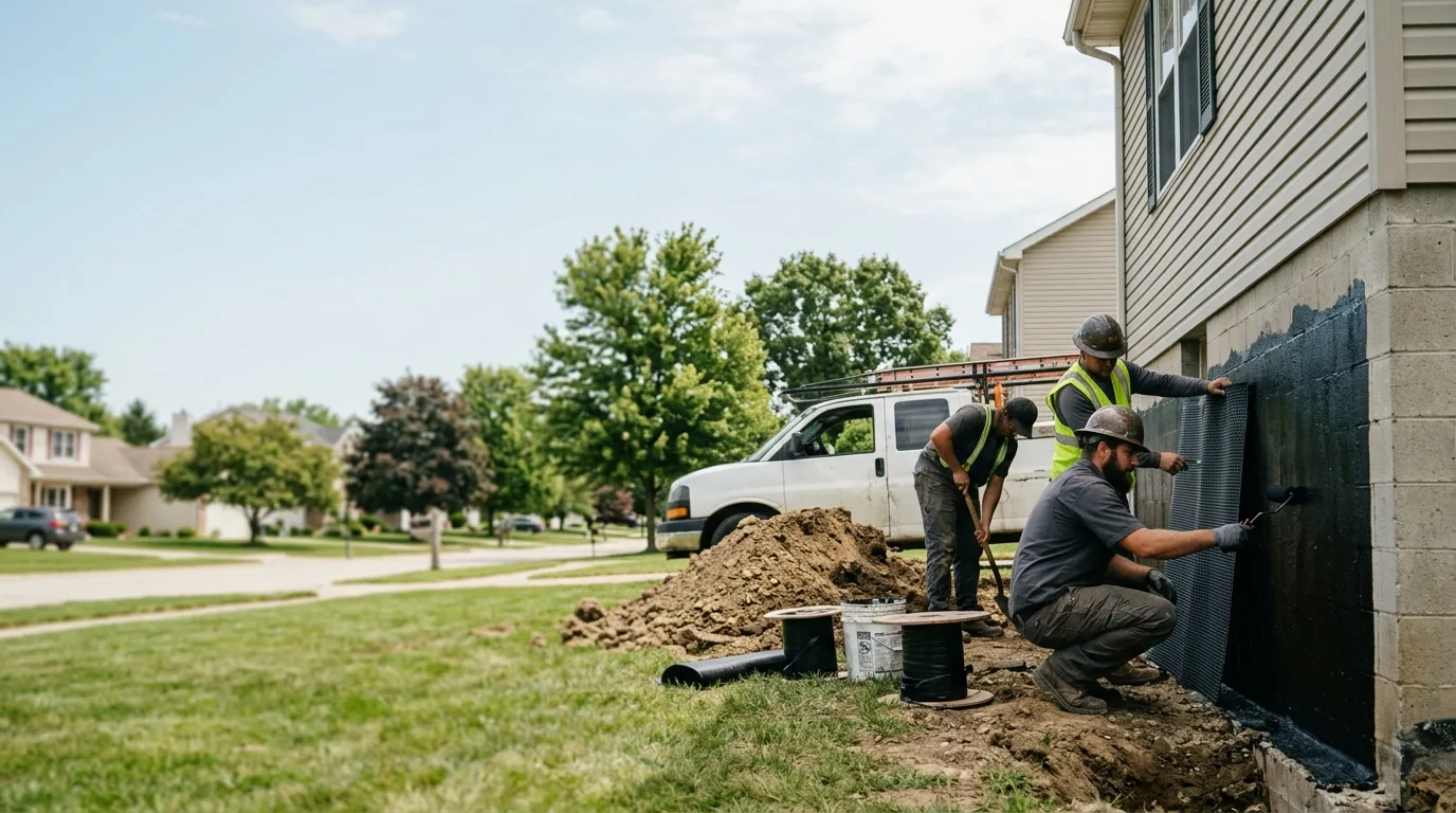 Basement Waterproofing in Laurelville, OH near me